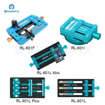 RELIFE RL-601I Evrensel Döner Ayarlanabilir Metal Klip Fikstür Kelepçe Cep Telefonu Anakart IC Çip Kaynak Onarım Araçları