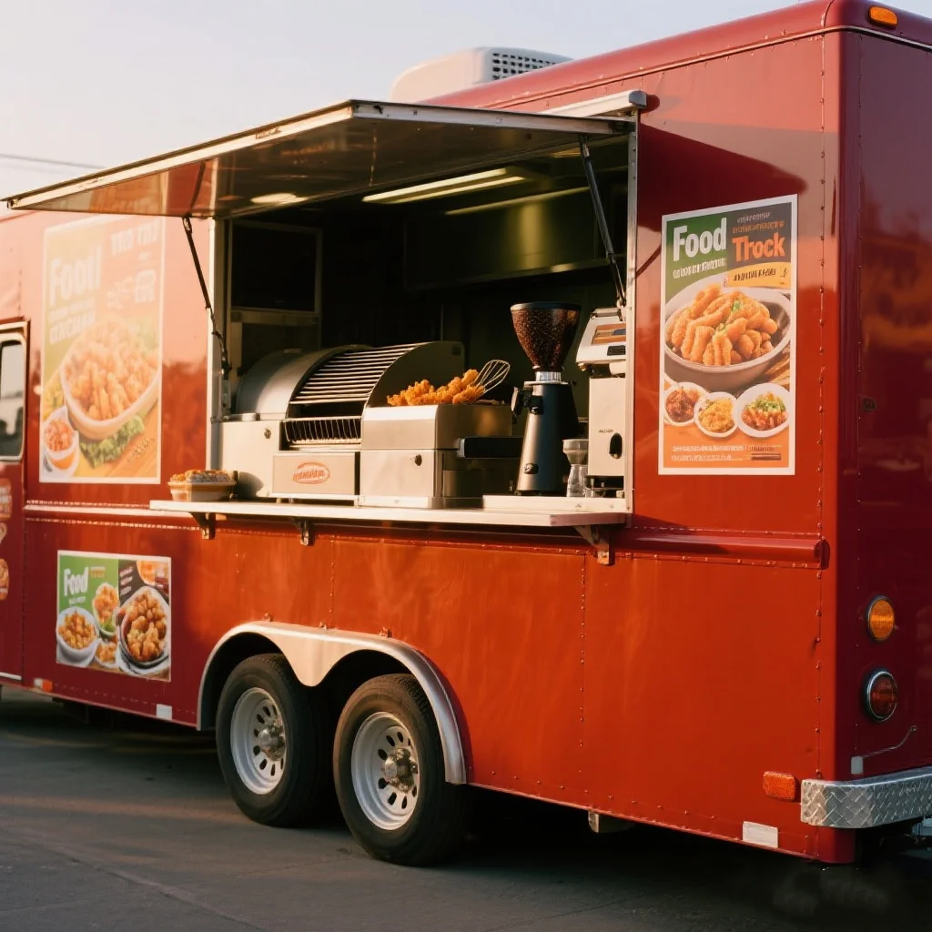 

Customizable Mobile Kitchen Barbecue Food Truck Trailer with Full Kitchen Equipments 20 Ft Mobile Restaurant Car Restaurant