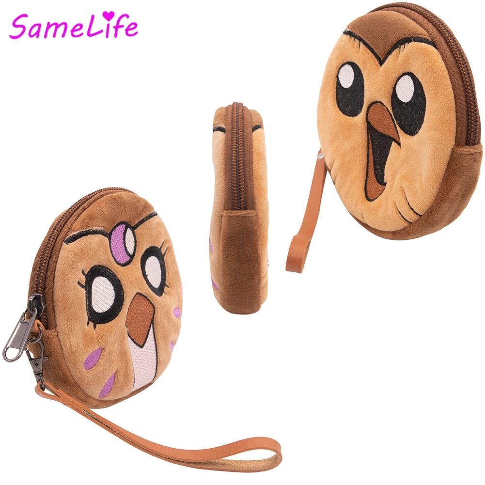 Hooty Coin Purse Scarf Cosplay Fantasy School Bag Cartoon House Of Owl Disguise Costume Accessories Halloween Boys Girls Prop