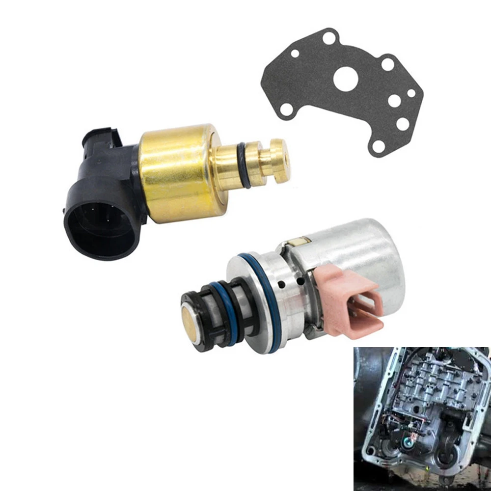 56041403AA Transmission Pressure Sensor Governor Solenoid Valve Kit for 96-99 Dodge Jeep A500 A518 42RE 44RE 46RE 47RE