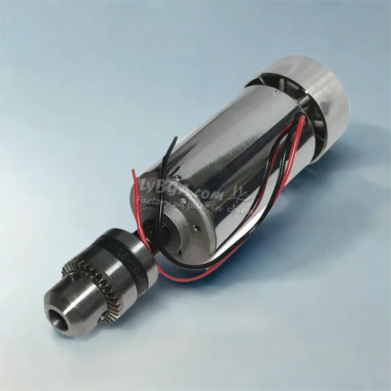 

Новый станок с ЧПУ 0,3 кВт 12-48 В постоянного тока двигатель шпинделя 300 Вт 52 мм зажим для DIY фрезерный станок по дереву гравировальный фрезерный станок для печатных плат