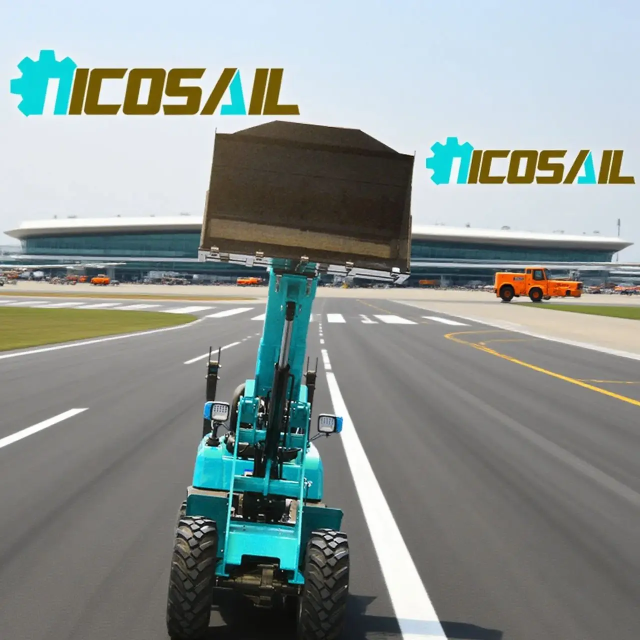 

Construction equipment telescopic arm steering loader with grab bucket telescopic CE EPA top-level engine