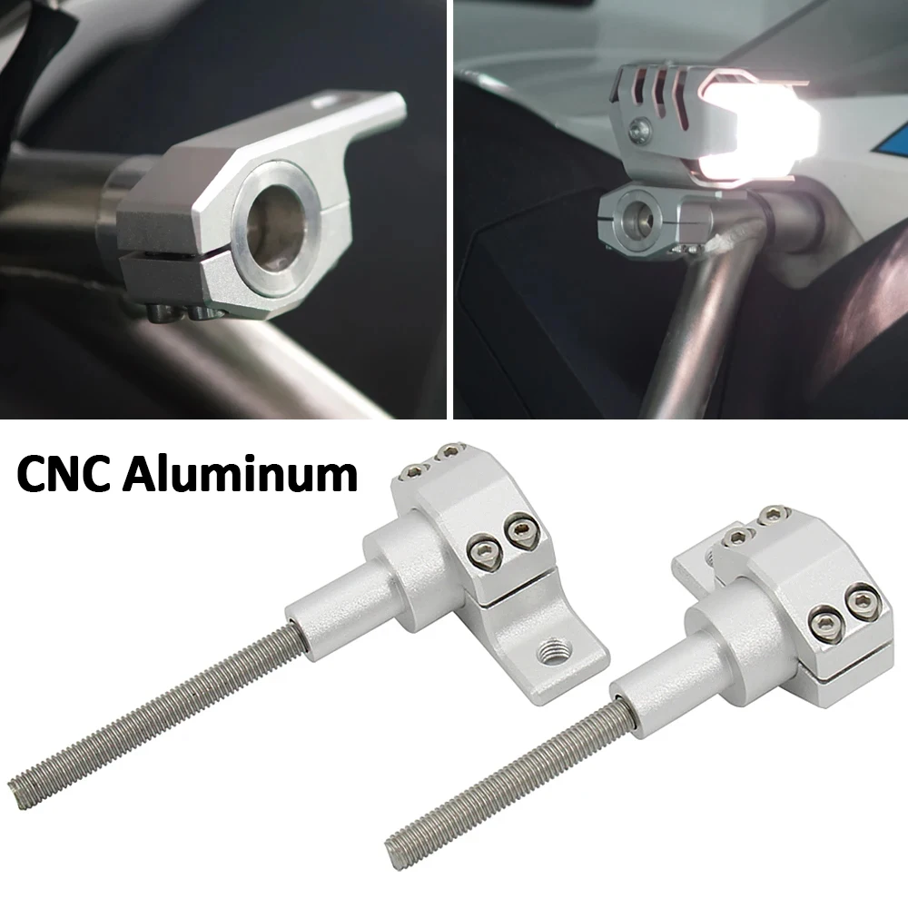 

2014-2019 For BMW R1200GS ADV R1250GS R1200 R1250 GS Adv Adventure LC Fog Driving Light Bracket Guard Crash Bull Bar Mount Kit