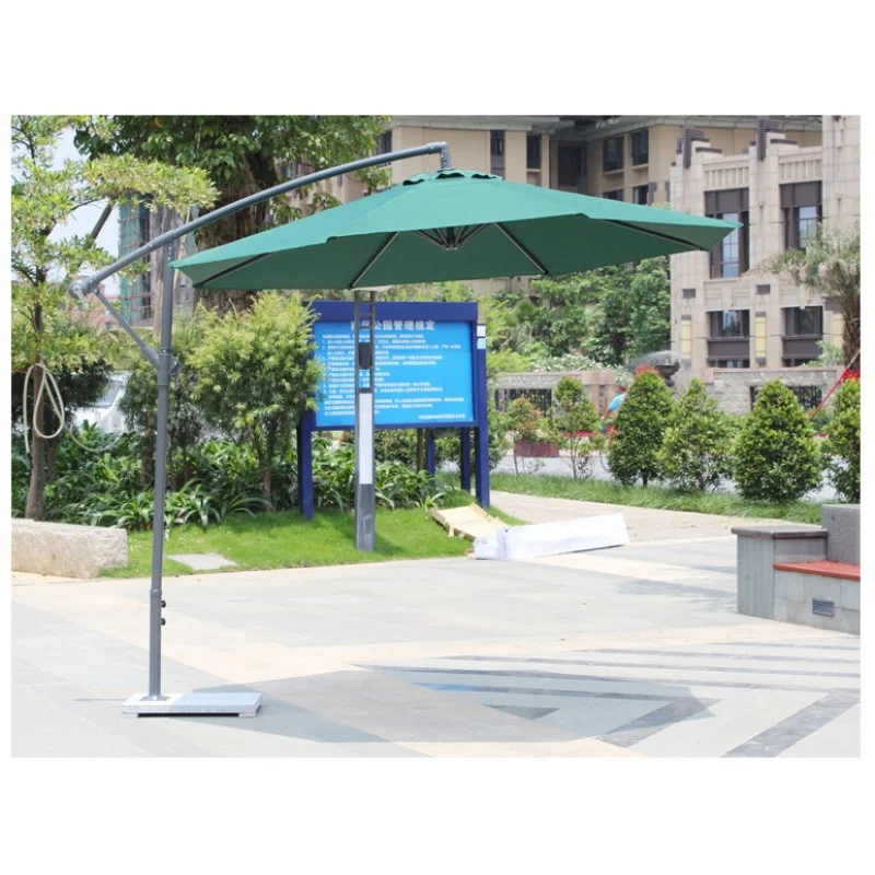 custom.Heavy Duty Side Pole Cantilever Pagoda Fancy Garden Parasol Outdoor Patio with Luxury Pool Commercial 9ft S