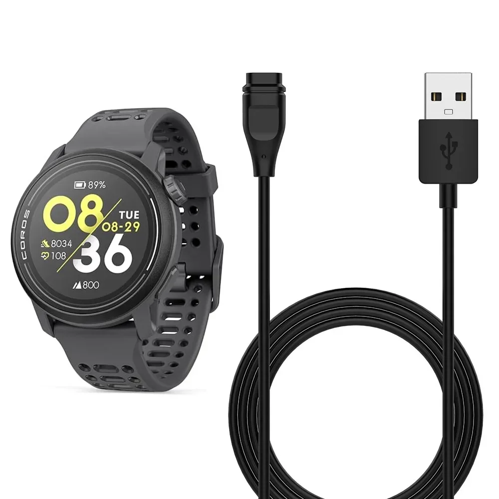 Fat Charger for Coros Pace 2/ Pace 3 USB Charging Cable Coros Apex 2 Pro/ Apex Pro/ Apex 42MM