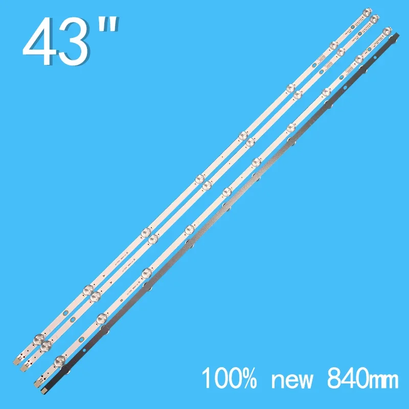 LED 스트립 JL.D43081330-078HS-M_V01 SVV430A52 VES430UNYB, 43V5863DB 43T6863DB 43T5863DB 43T5863DB 43HK25T74U TX3503S LT-43C890