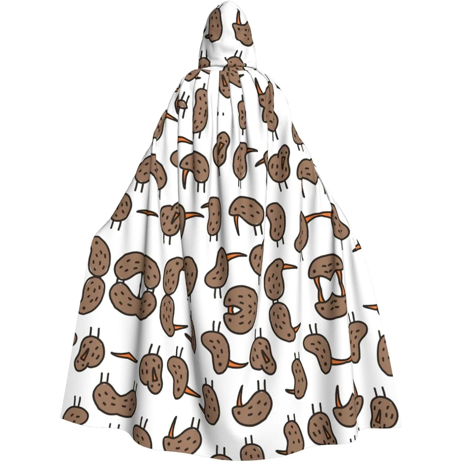 

Kiwi Birds Cute print Adult Hooded Cape Carnival Festival Cape Cosplay Robe Costume party Gothic Carnival