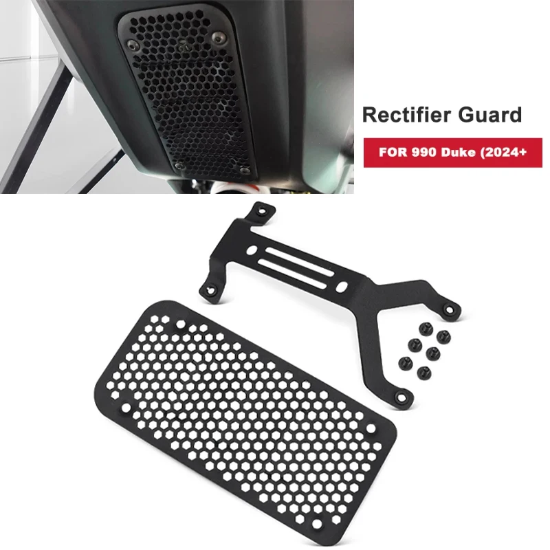 

Motorcycle Rectifier Guard For 990 Duke 2024 2025 Accessories Rectifier Grille Guard Cover Protector