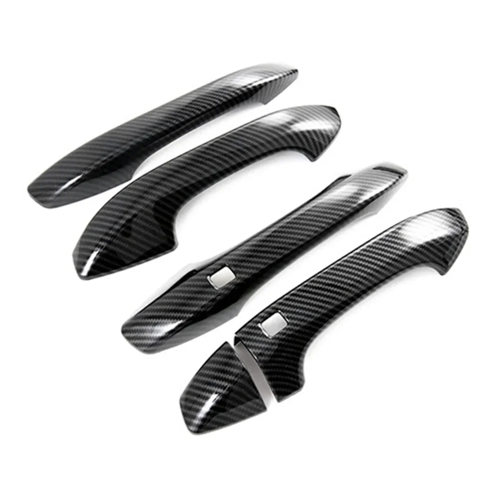 

Protect and Customize Your For Kia K5 2020 2023 with Carbon Fiber Style Door Handle Cover Trim Exceptional Fit!