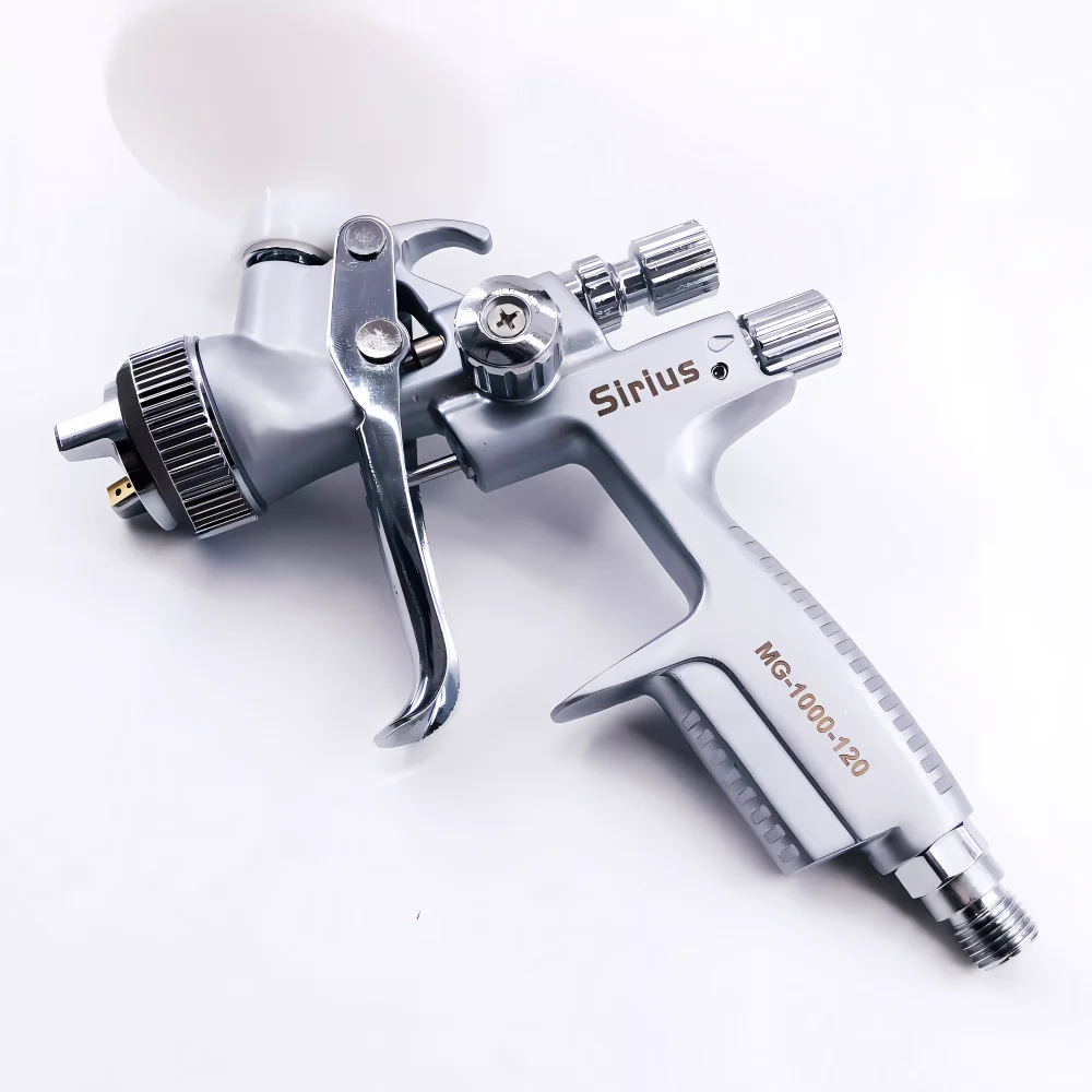 Sirius High Quality HVLP Type 1000B Spray Gun 1.3mm Stainless Steel Nozzle Professional Sprayer Paint Airbrush For Car Paintin