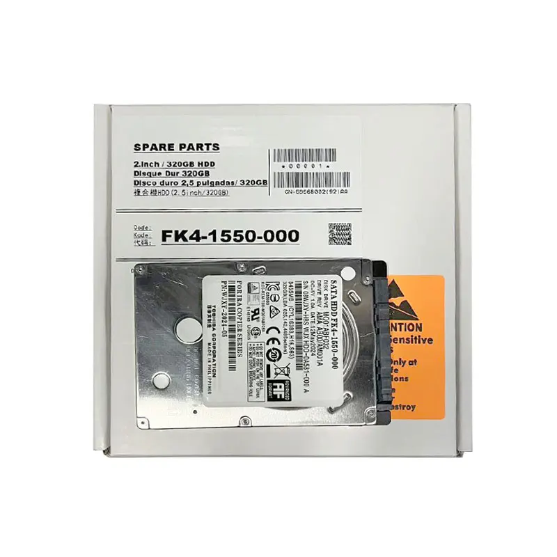 FK4-1550-000 FK41550000 New Hard Disk Drive Unit for Canon imageRUNNER ADVANCE C3320 C3320L C3325 C3330 MQ01ABF032