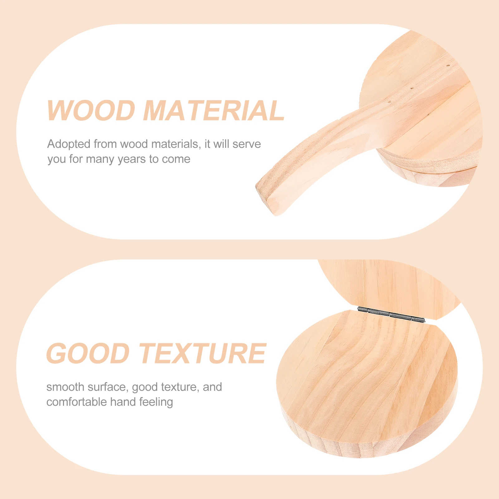 

Long Handle Wooden Dumpling Skin Pressing Tool Labor-Saving Cake Skin Presser Roti Pastry Dough Pressing Plate Kitchen Gadget