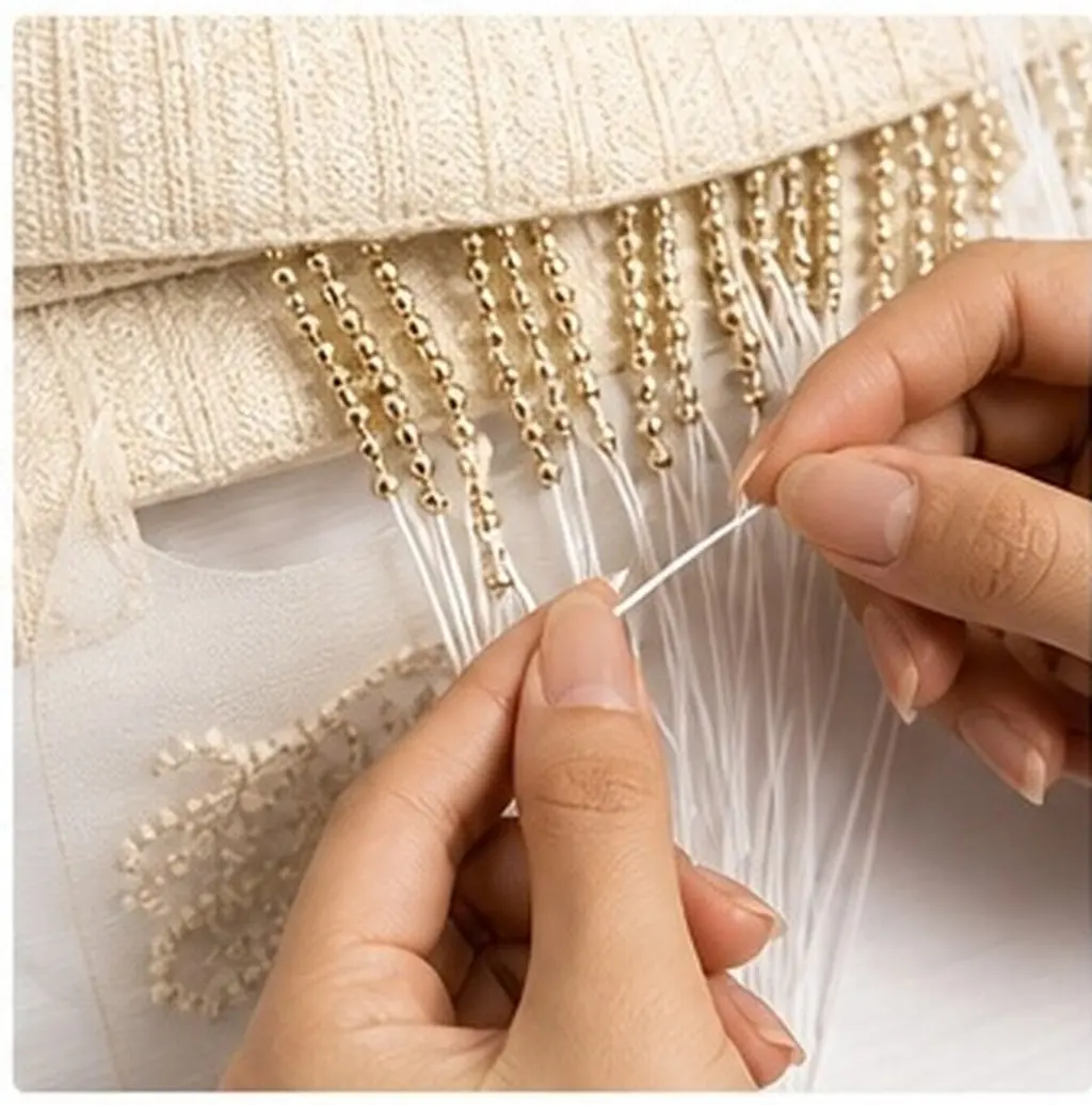 1Set Decorative Beads Plastic Pearl String DIY Accessory for Handmade Jewelry Crafts Bead Ornament Wedding Adornment Creative
