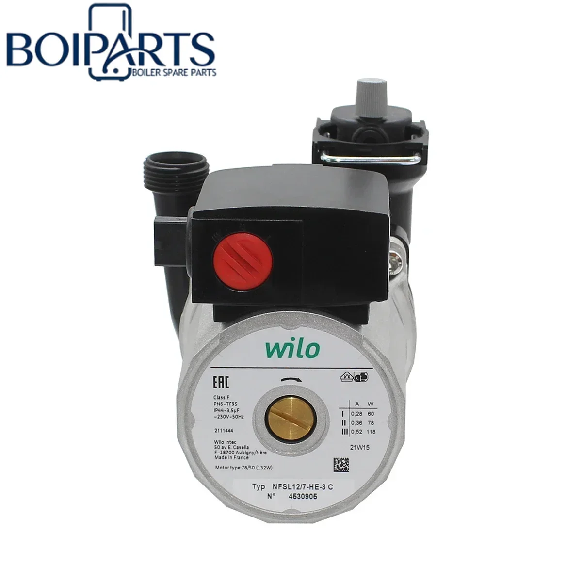 Gas Boiler Part Water Circulation Pump Motor for NFSL12/7-HE-3 C 118W