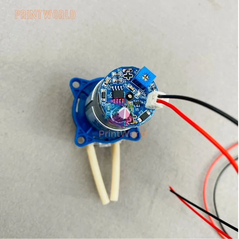 Neue 24v 7w dc für dtf weiße tinten zirkulation mit geschwindigkeit regel karte xp600 / i3200 kopf dtf drucker perist altis che pumpe