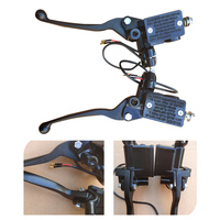 Electric Scooter Original Left Right Disc Brake Handle Upper Pump Brake Lever Brake Master Cylinder For Niu N1s N1 Replacement