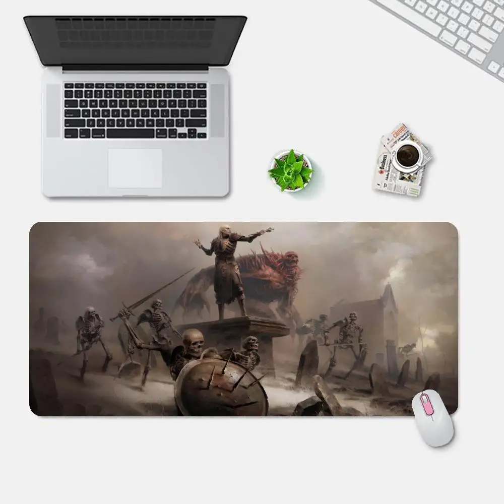 Mouse Pad D-Diablo desk mat Gaming Mouse Gamer keyboard Desk Mat Large Keyboard Pad  Desktop Rubber Mouse pad large Mouse Cushion