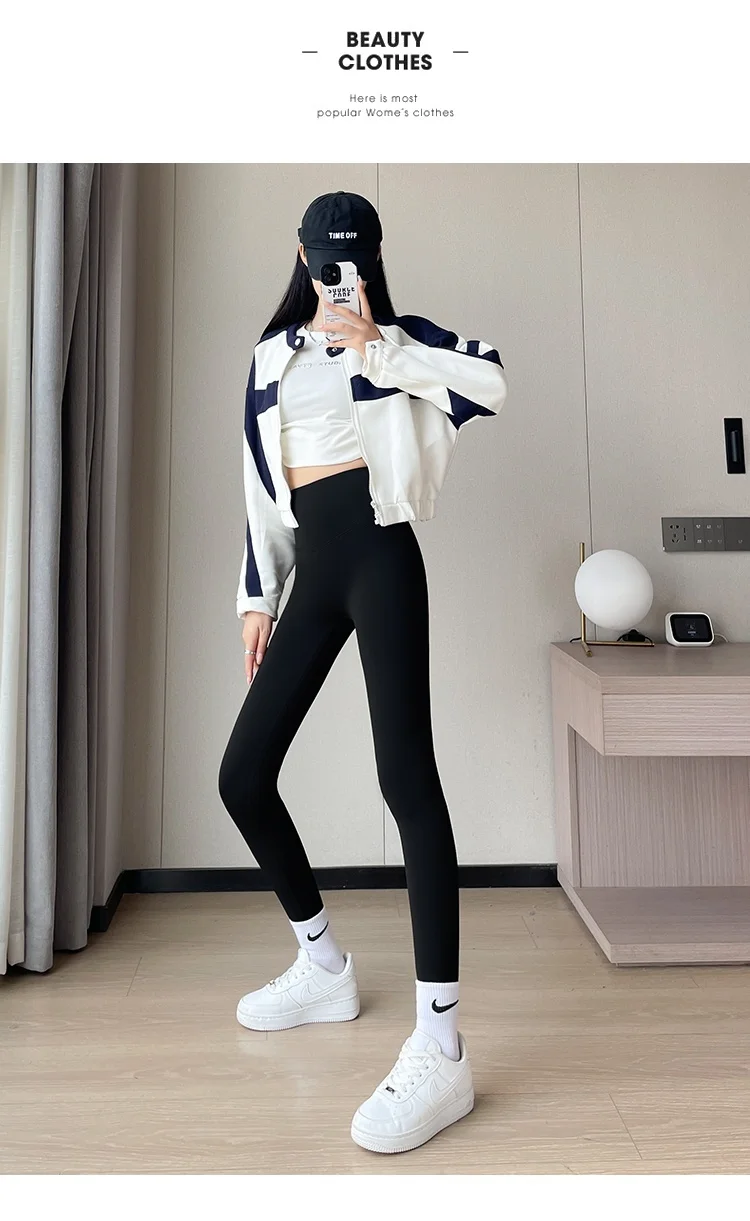 요가 팬츠 여성용 더블 벨트 로우 웨이스트밴드 우아한 미니멀리스트 하이 웨이스트 스트리트 투 짐 사계절 착용 가능한 텍스처 포시즌스 폴카