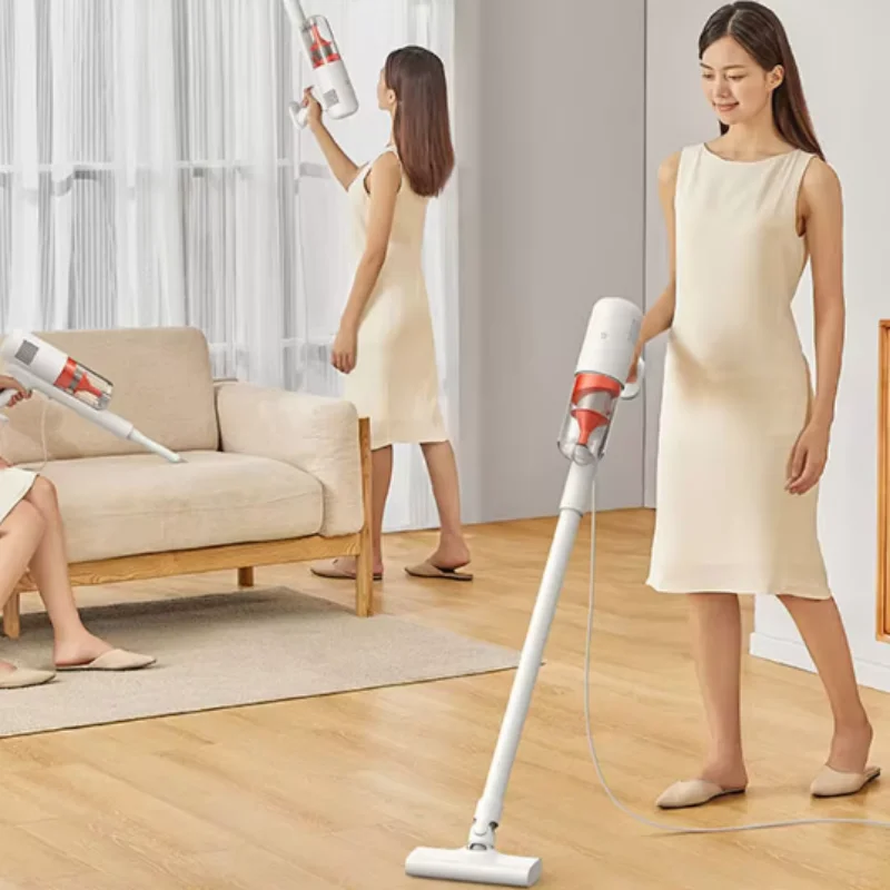 Xiaomi Mijia Vacuum Cleaner 2 For Home Sweeping Cleaning 16kPa Strong Cyclone Suction 0.5L Dust Cup Handheld Vacuum Cleaners