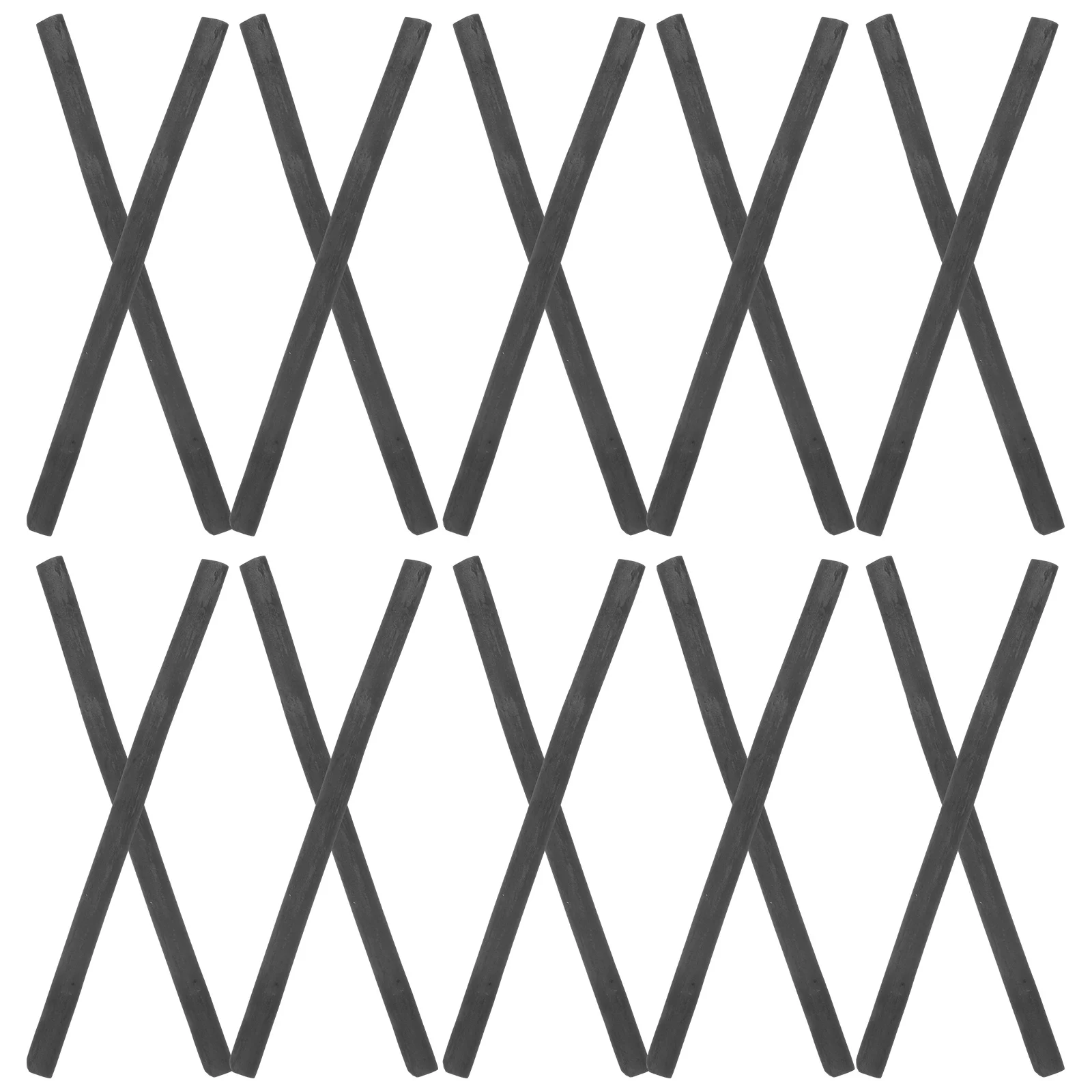 20 قطعة من أعواد الفحم التظليل المتينة الصفصاف المضغوط الاحترافي للطلاب والهواة والفنانين رسم فن الرسم