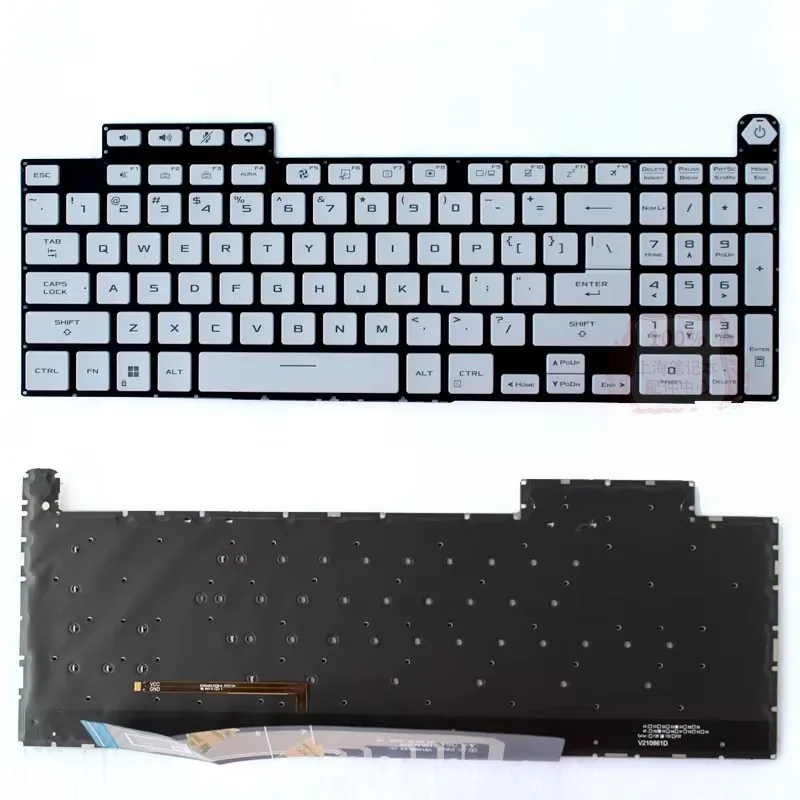 

New US RGB Backlit Keyboard For ASUS TUF Gaming FX507 FX507ZE FX507ZM FX507ZR FX507ZC FX517 FA507 FA507R GA507 US Layout
