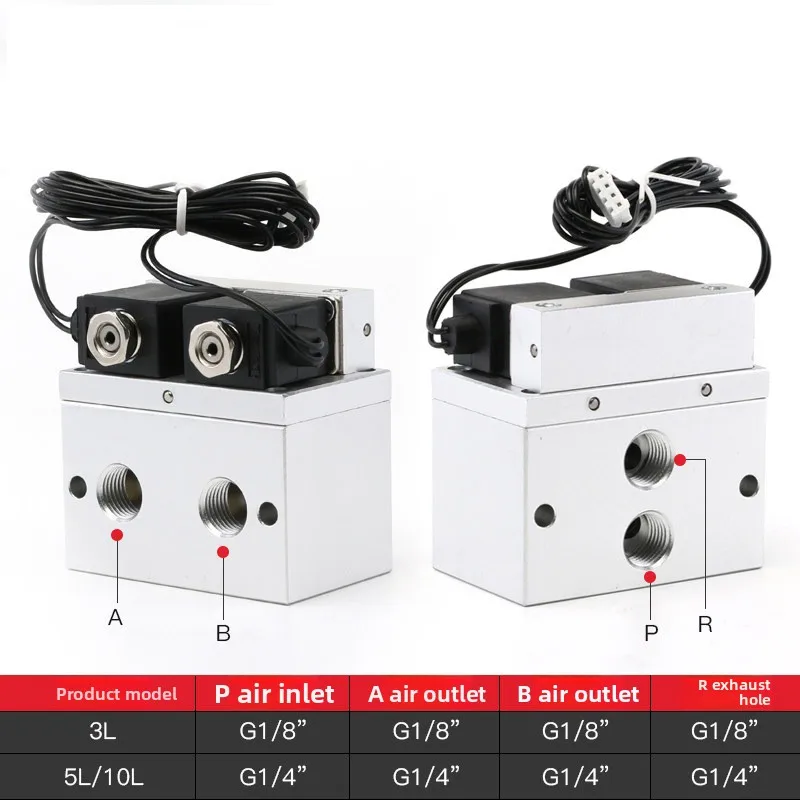 HNDA-08-5L Two-position four-way solenoid valve HNDA-08-10L HNDB-08-5L HNDB-08-10L special solenoid valve for oxygen generators