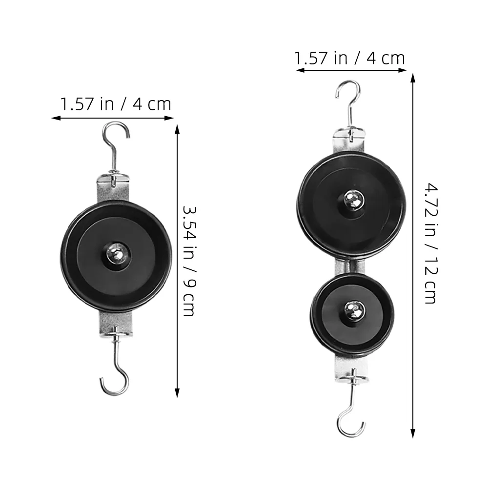 4 قطعة نظام البكرة أداة التدريس تجارب الفيزياء الفصول الدراسية DIY بها بنفسك مشاريع ميكانيكا القيمة التعليمية ودية