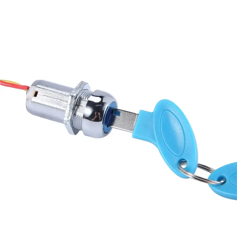 Exclusive 10X Universal Starting Switch Key Lock Wires Ignition Power Keys Switch For Electric Bike Scooters E-Bike