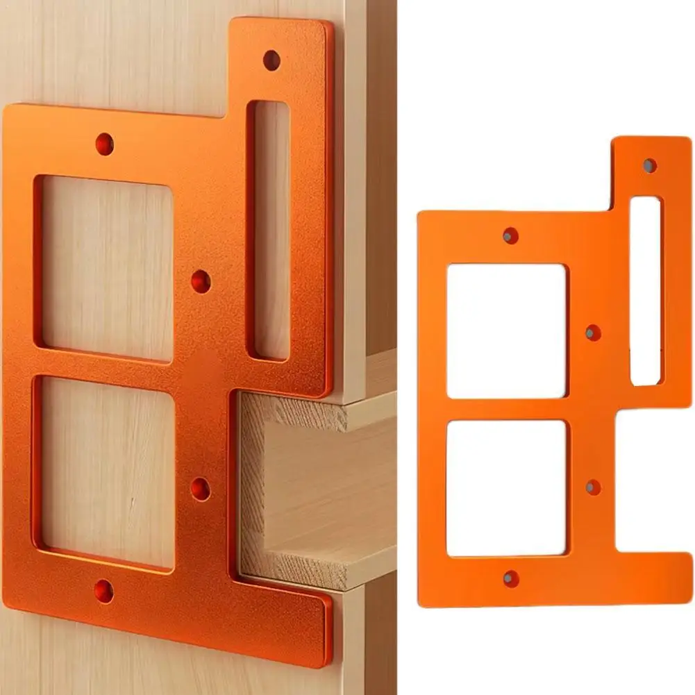 

Multifunctional Grooving Mold Auxiliary Tool For Woodworking Positioning Slotted Bottom Plate Concealed Handle Hole Mold