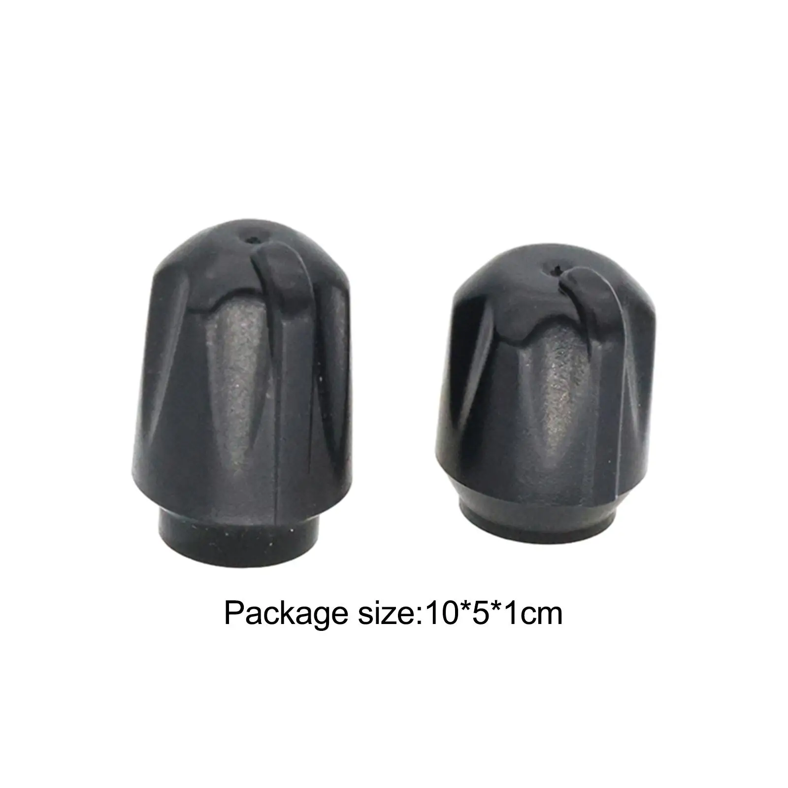 2Pcs Radio Volume Channel Knob Button Cap,Black,Radio Volume and Channel Knob,Button Lid Direct Replacement for Easy to Install