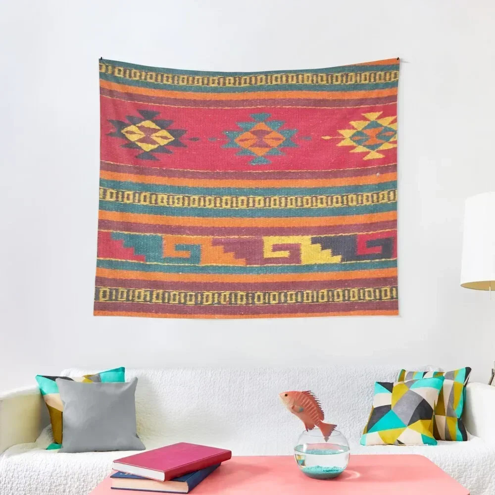

Colorful red Aztec Pattern Tapestry Wall Hanging Wall Decor For Room Wall Coverings Tapestry