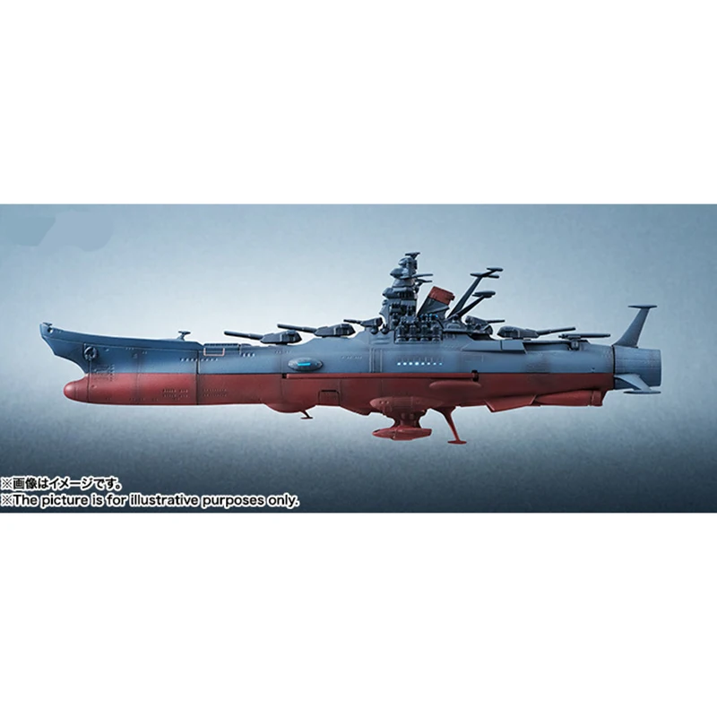 [In stock] Bandai  Original Genuine 1/2000 Space Battleship Yamato 2202 Cartoon Anime Peripherals Garage Kits Model Toy Gift Men