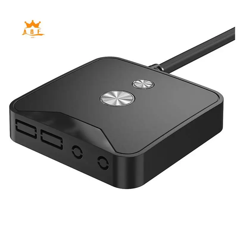 

A08E-Computer Desktop Power Switch External PC Host Power Supply On/Off Push Button Switch, No USB Port Durable Easy Install