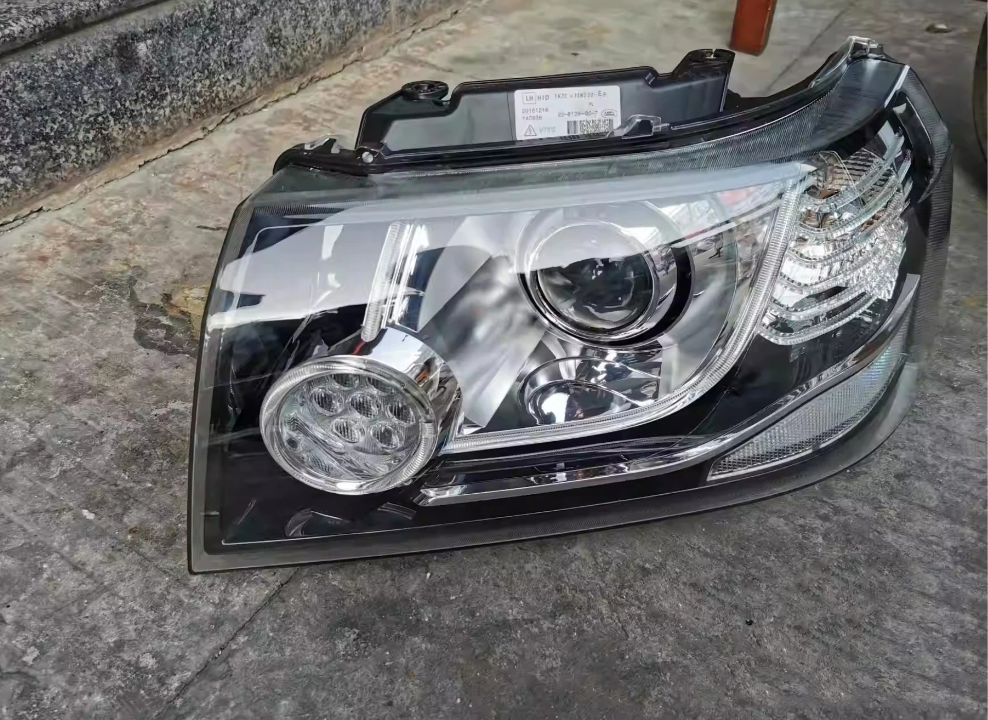 Front Headlight Assembly for Land Rover Freelander 2 Convert New Style Turn Signal Daytime Running Light Car Accessories