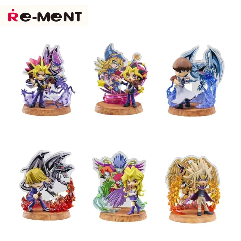 

Re-ment Original Candy Toy Duel Monsters Yami Yugi Mai Valentine Kaiba Seto Mutou Yuugi Anime Action Figures Toys Gifts Model