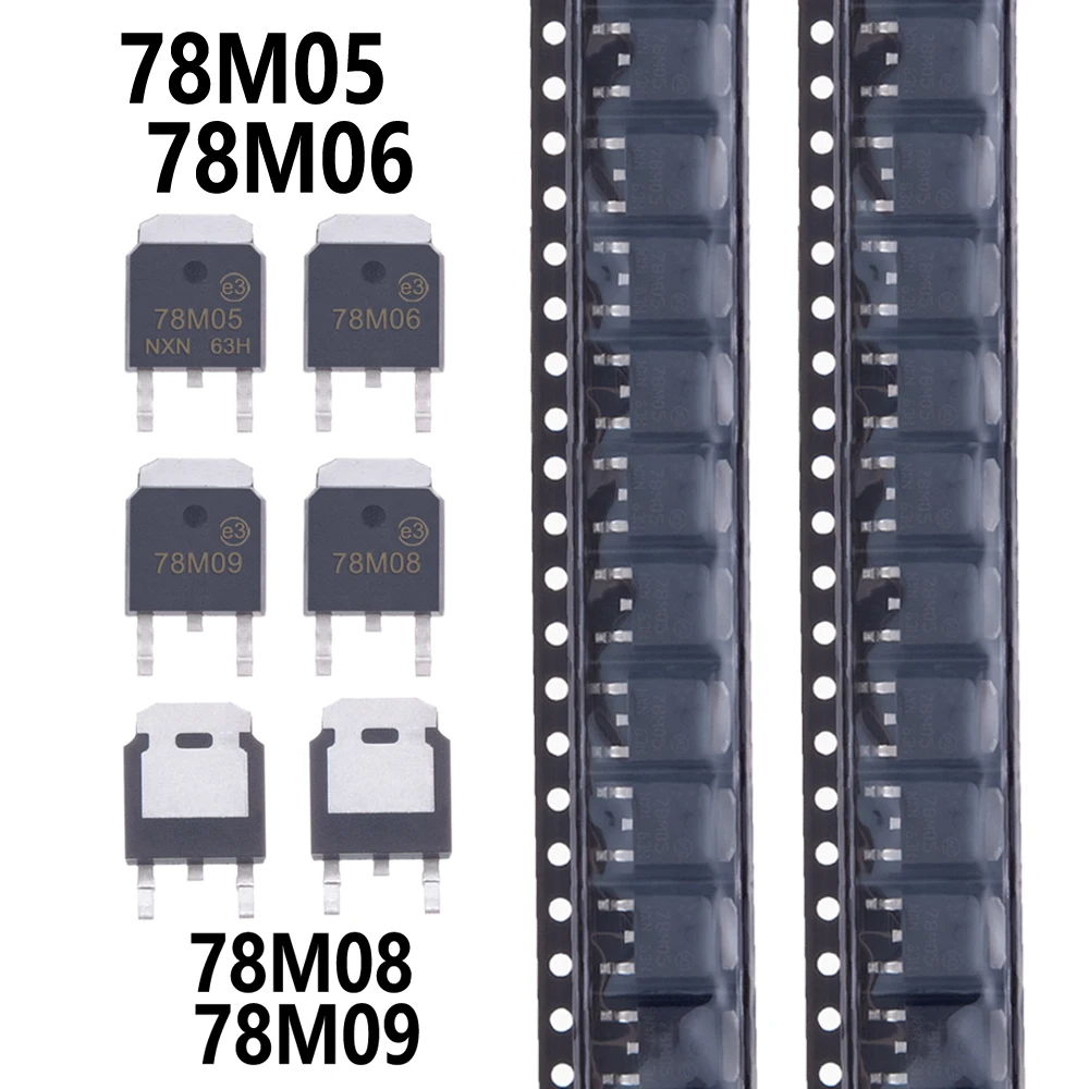 5/10/20/100PCS/LOT TO-252 78M05 78M06 78M08 78M09 78M12 78M15 79M05 TO-252 7805