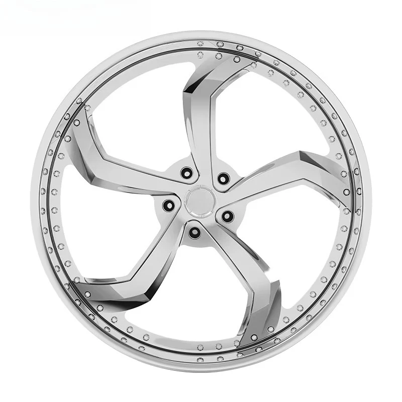 2 Piece Deep Concave Wheels Pcd 6X139.7 5x120 5x130 16 19 20 24 26 28 Inch Rims
