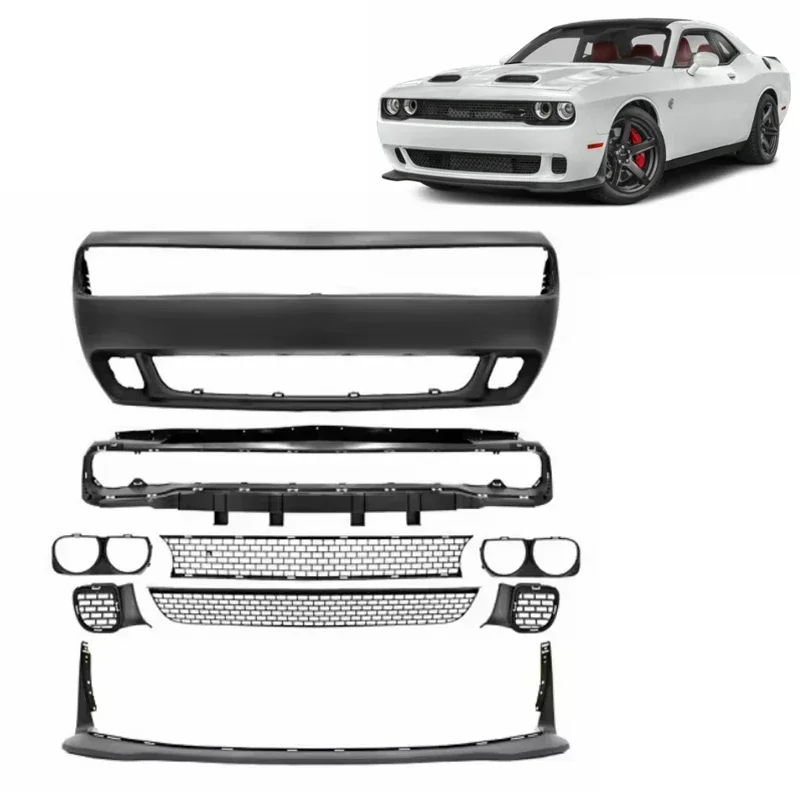 Auto parts style front bumper Complete kit for Dodge Challenger 2010 2011 2012 2013 2014 2015+