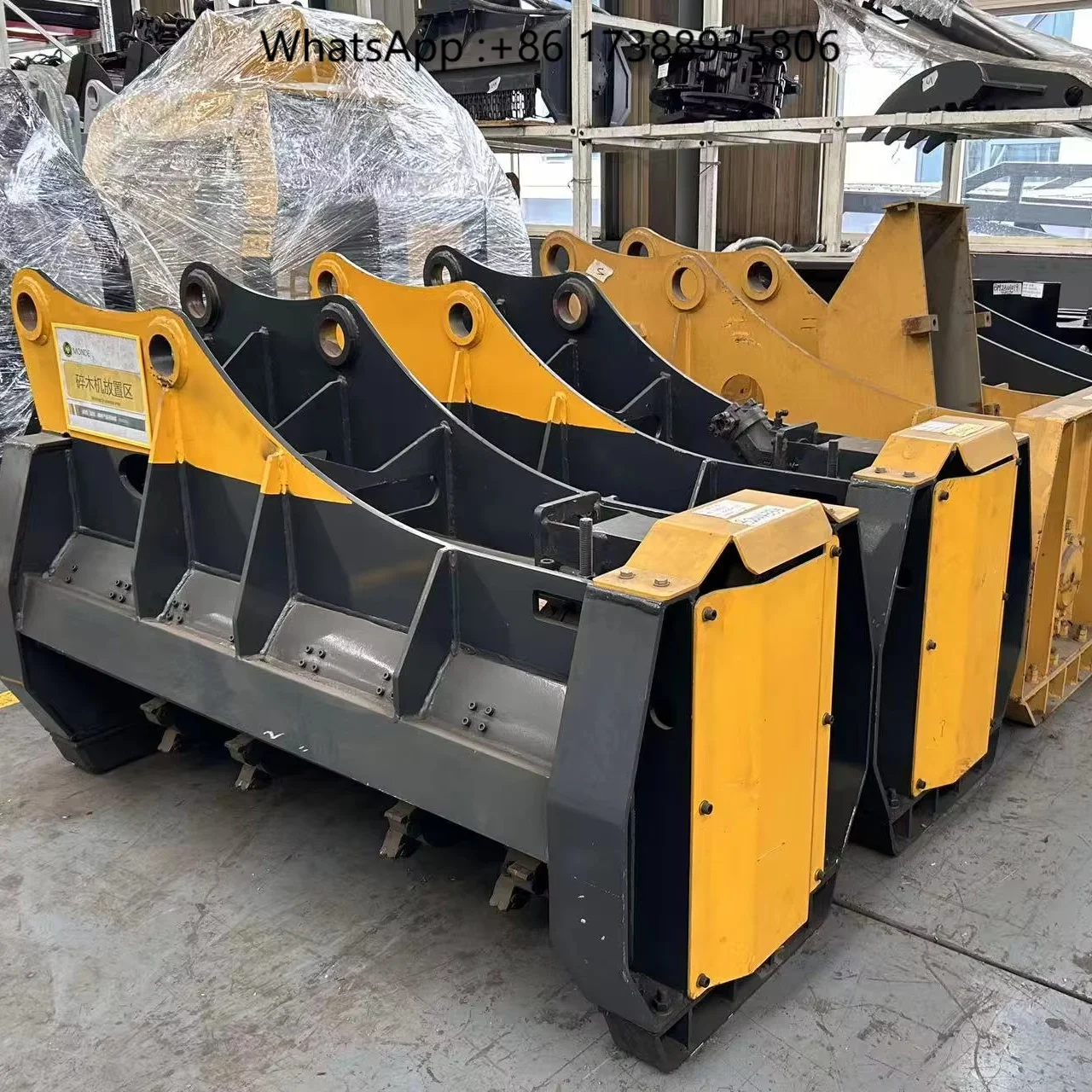MONDE Brand Excavator Forestry Attachment Flail Mowers Tree Mulcher with 1 Year Warranty