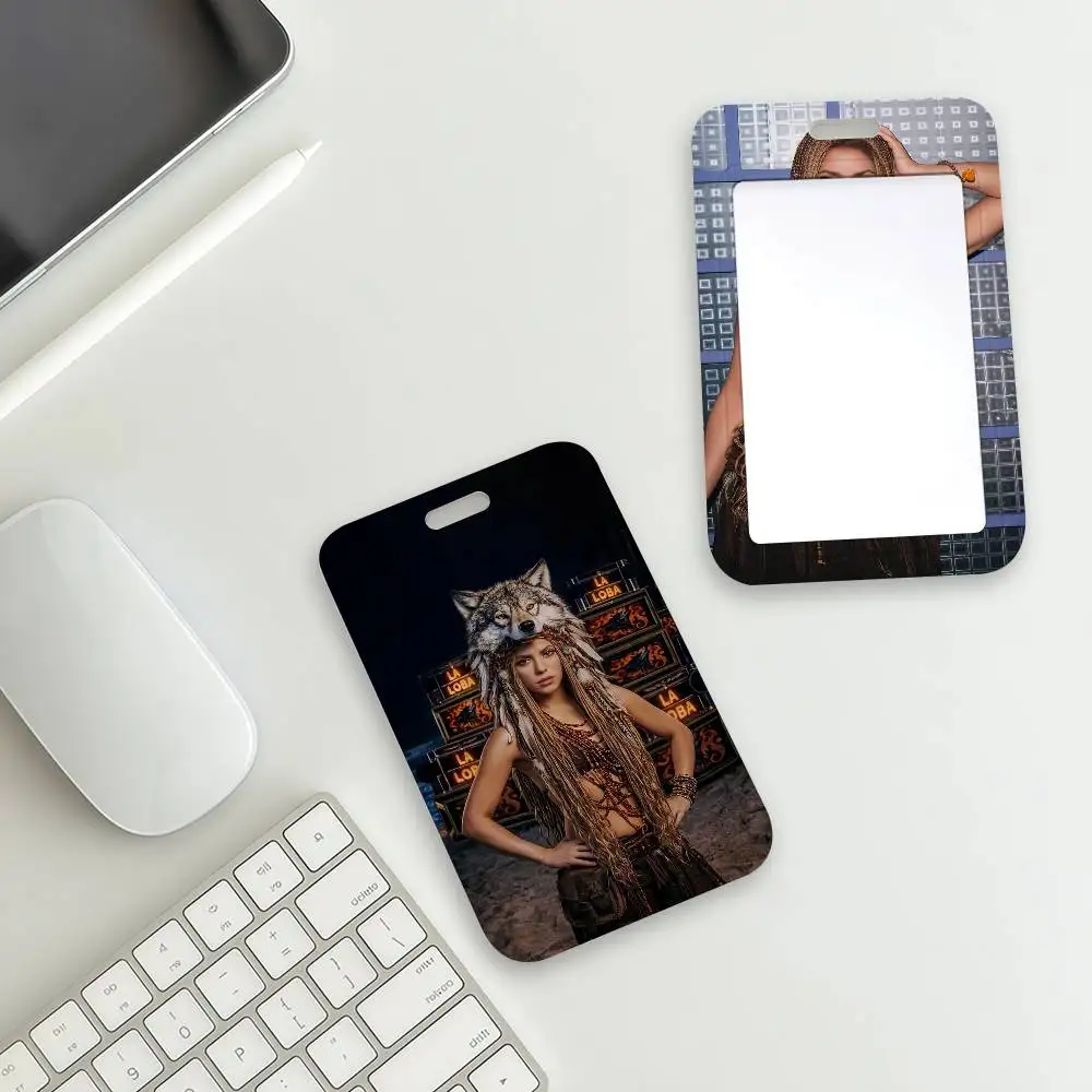 Singer S-Shakira Music Card Holder Student Campus Meal Cards Public Transport Subway Cardcase