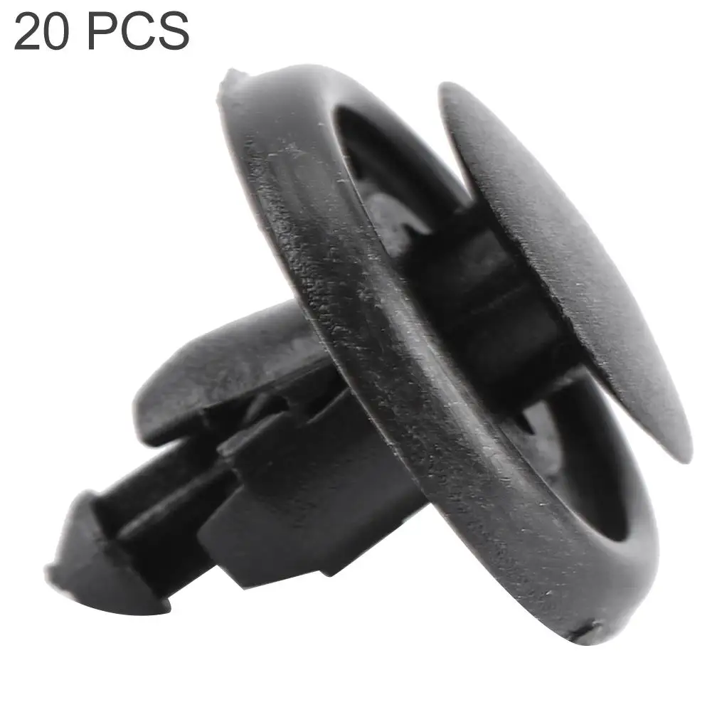 

for Toyota 90467 07166 Car Mudguard Clips Fastener Retainer for Hood Bumper, Push Type Liner Replacement Kit