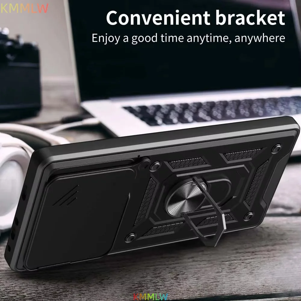 Shockproof Armor Case For Xiaomi Mi Poco F6 5G Car Holder Phone Cover For Mi Poco F6 Pro 5G Camera Lens Protection Fundas - view 4