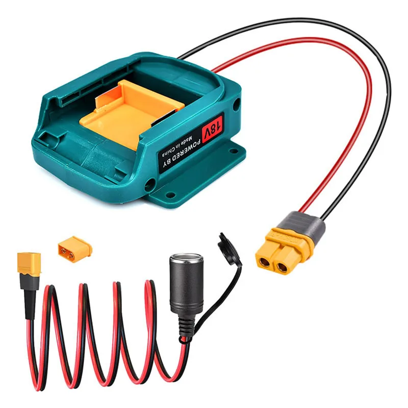 

Moutainox 20VDIY Conversion Cigarette Lighter Adapter Car Household Outdoor Power Wheel Adapter Portable Cam Travel Gear