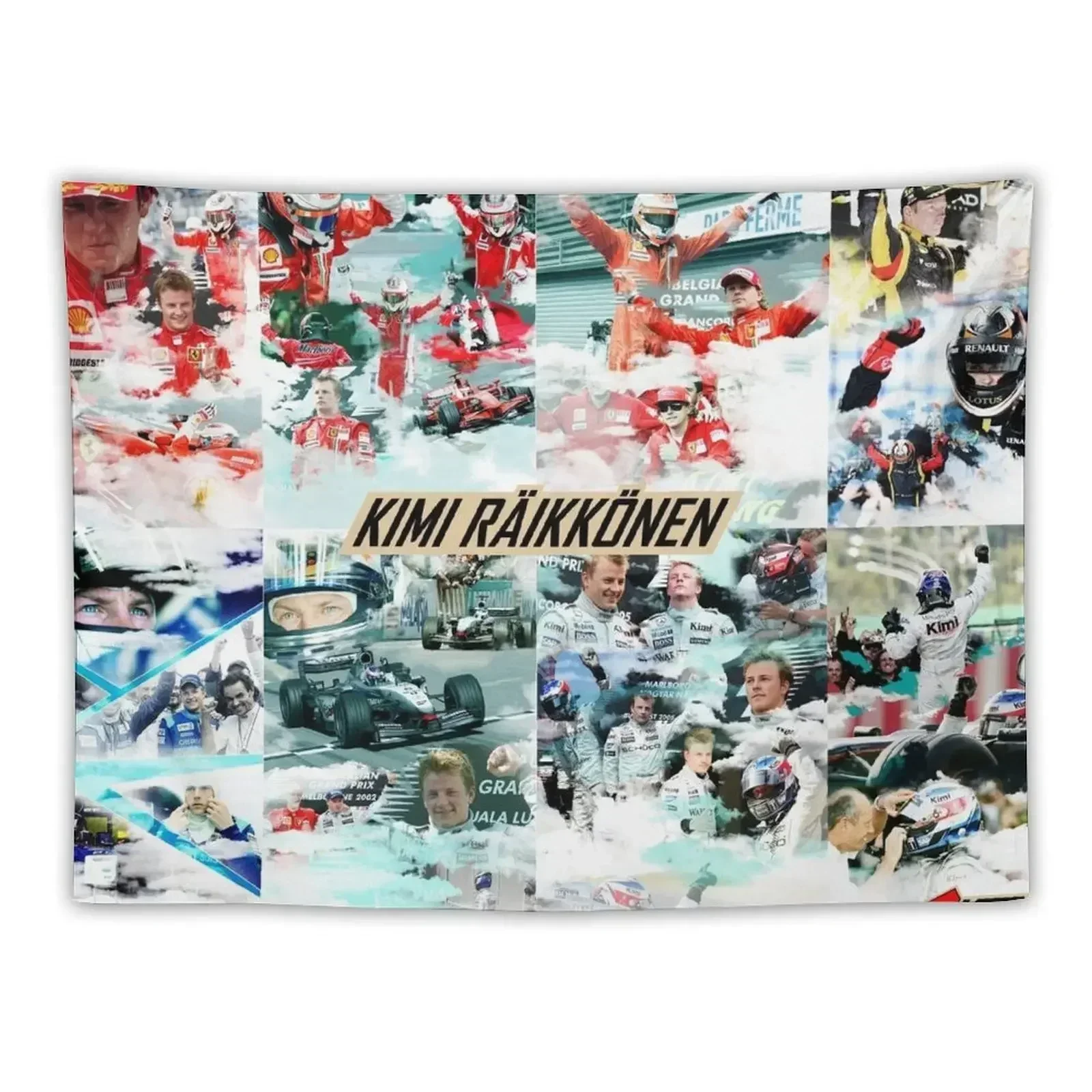 

Kimi Raikkonen Career Tapestry Home Decorations Aesthetic Room Decore Aesthetic Home Decoration Tapestry