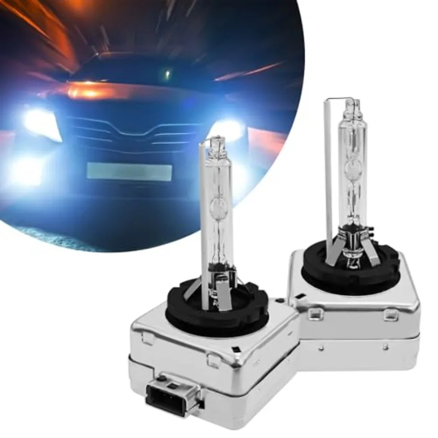 

D3S Hid Headlight Bulbs 2PCS 35W Super Bright Bulbs D3S Headlight Bulb HID Car Original Replacement Lights 12V High Beam Low Be