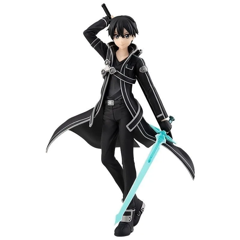 

Goods in Stock Original GSC POP UP PARADE Kirigaya Kazuto Kirito PVC Action Anime Figure Model Toys Doll Gift