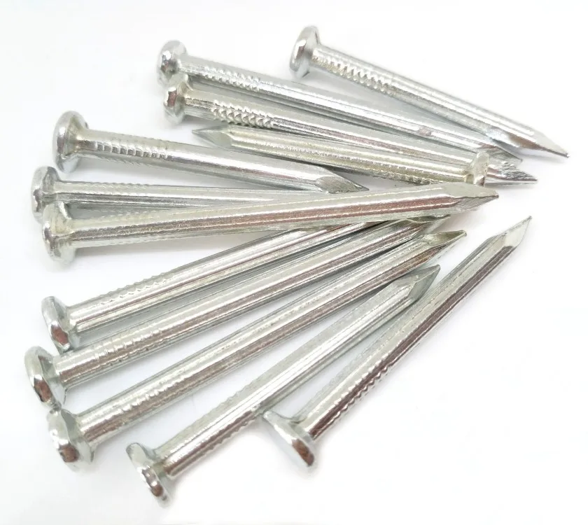 Hot Sales Top Quality Black Galvanized Hardened Steel Concrete Nails/Reasonable Price Galvanized Square Boat Nail