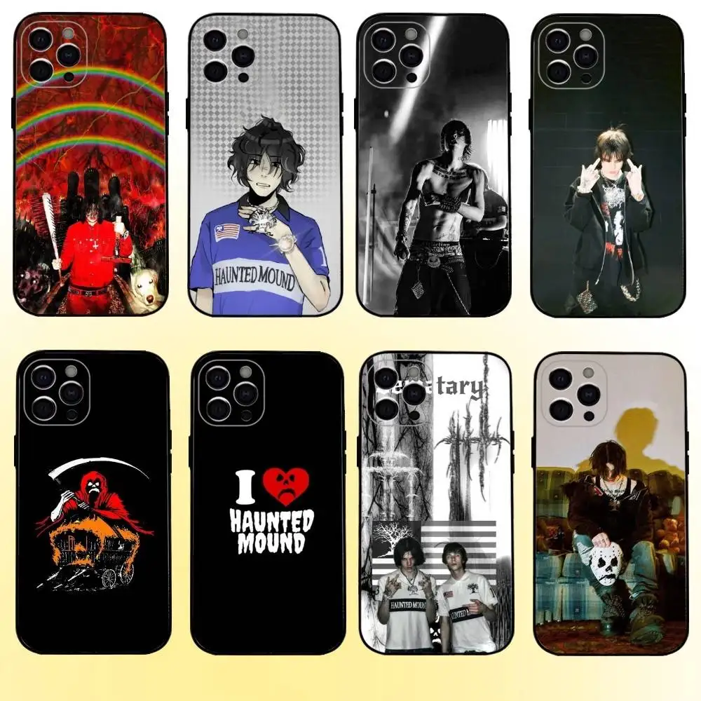 

S-Sematary Haunted Mound Phone Case For iPhone17,16,15,14,13,12,11 Plus,Pro Max Soft Black Cover