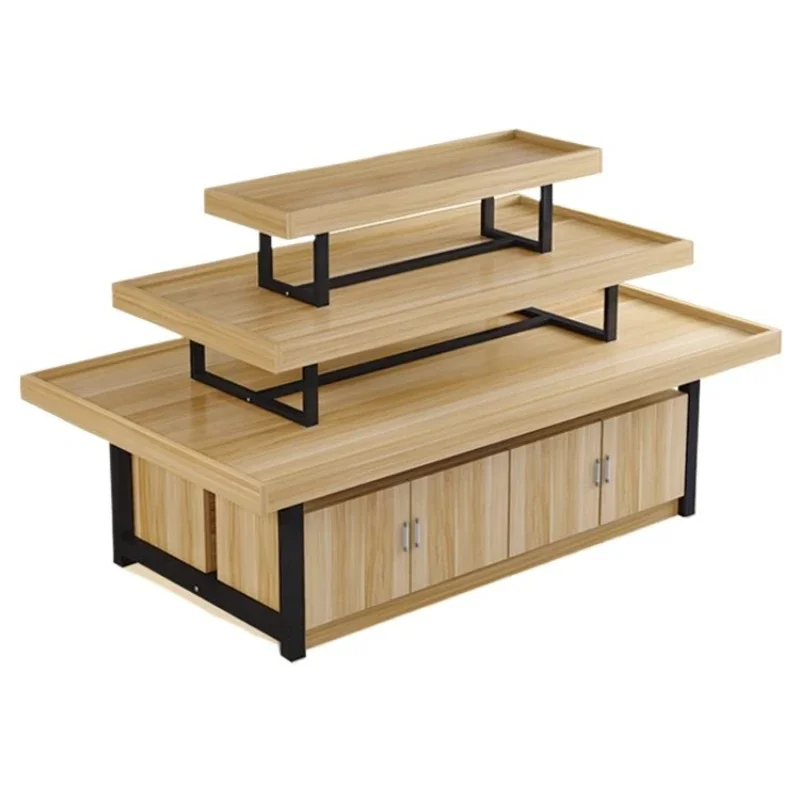 

Display counter, cosmetic supermarket snack promotion counter, shoe display rack, stationery shelf