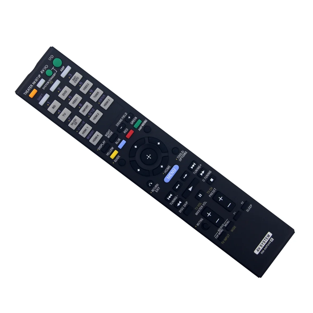 Remote Control RM-AAP049 Replacement for Sony STR-K900 STR-DH810 STR-DA3200 STR-DA3200ES Surround Sound AV Receiver